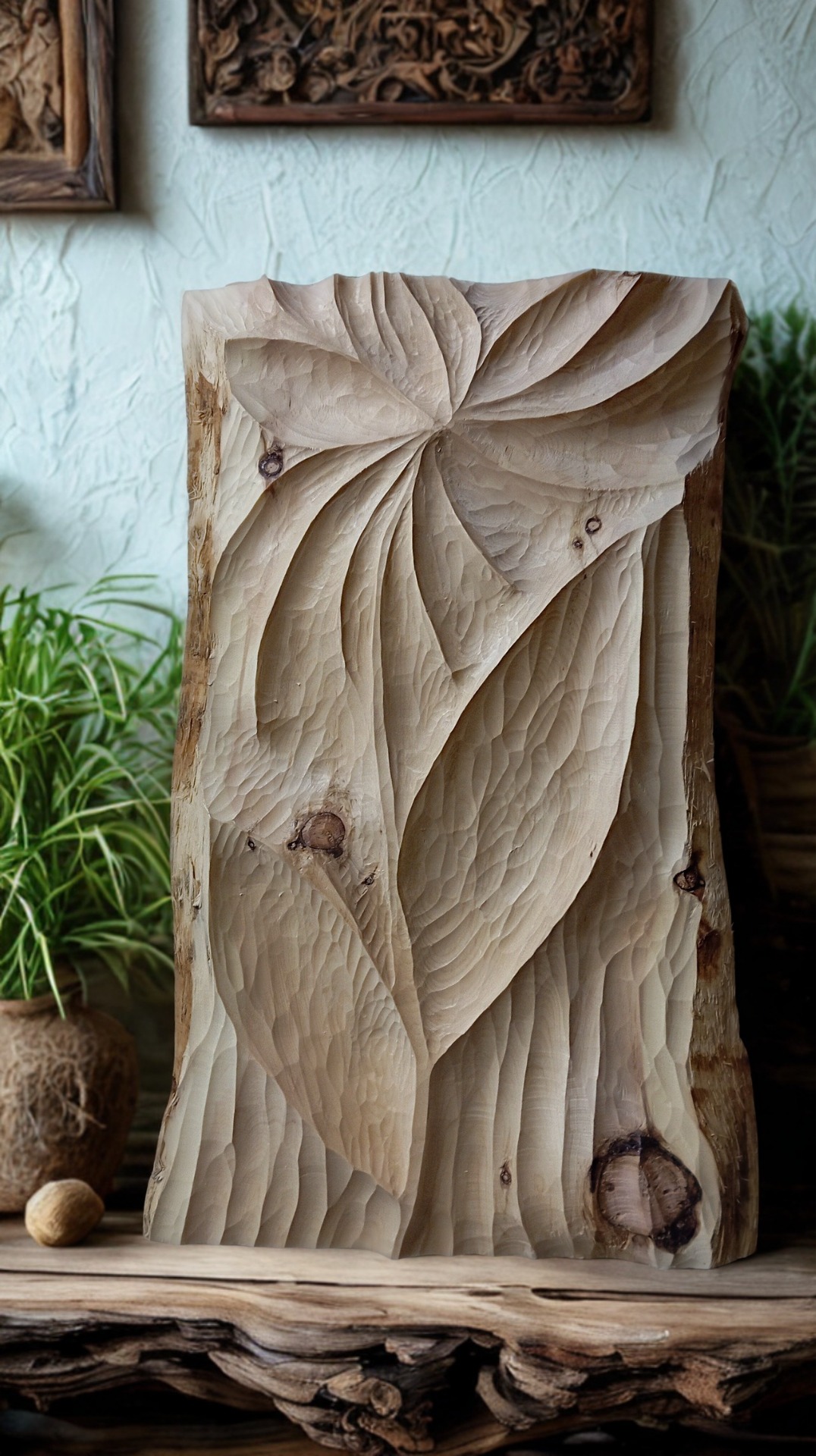 Lebendigkeit - Kunst aus dem Holz der Zirbe - Anita Krenn